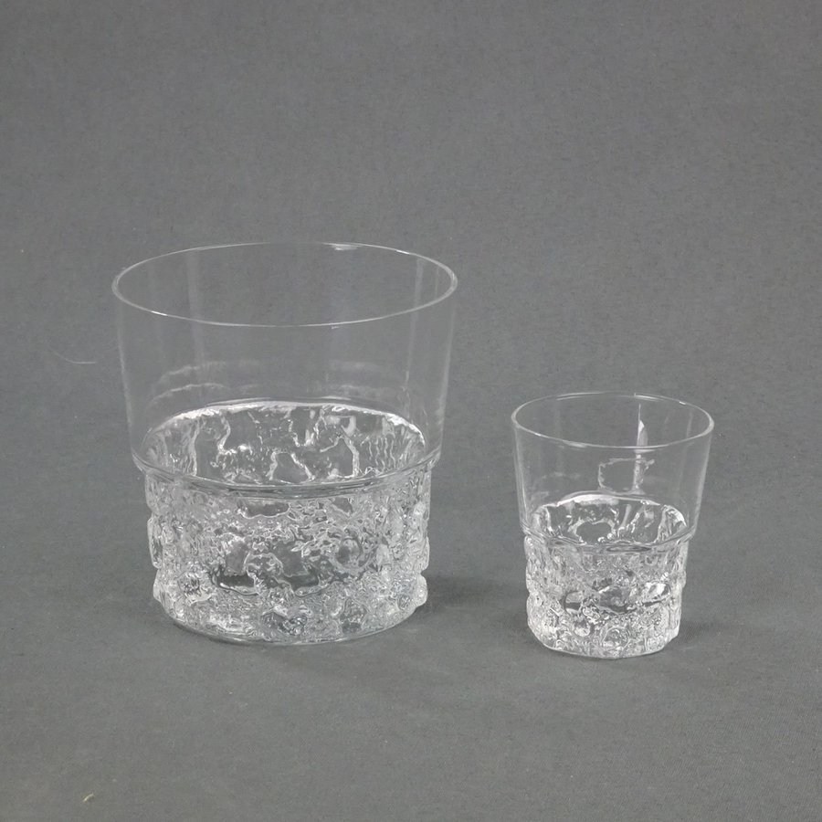 Iittala Kimara whiskygals och snapsglas av Timo Sarpaneva retro vintage