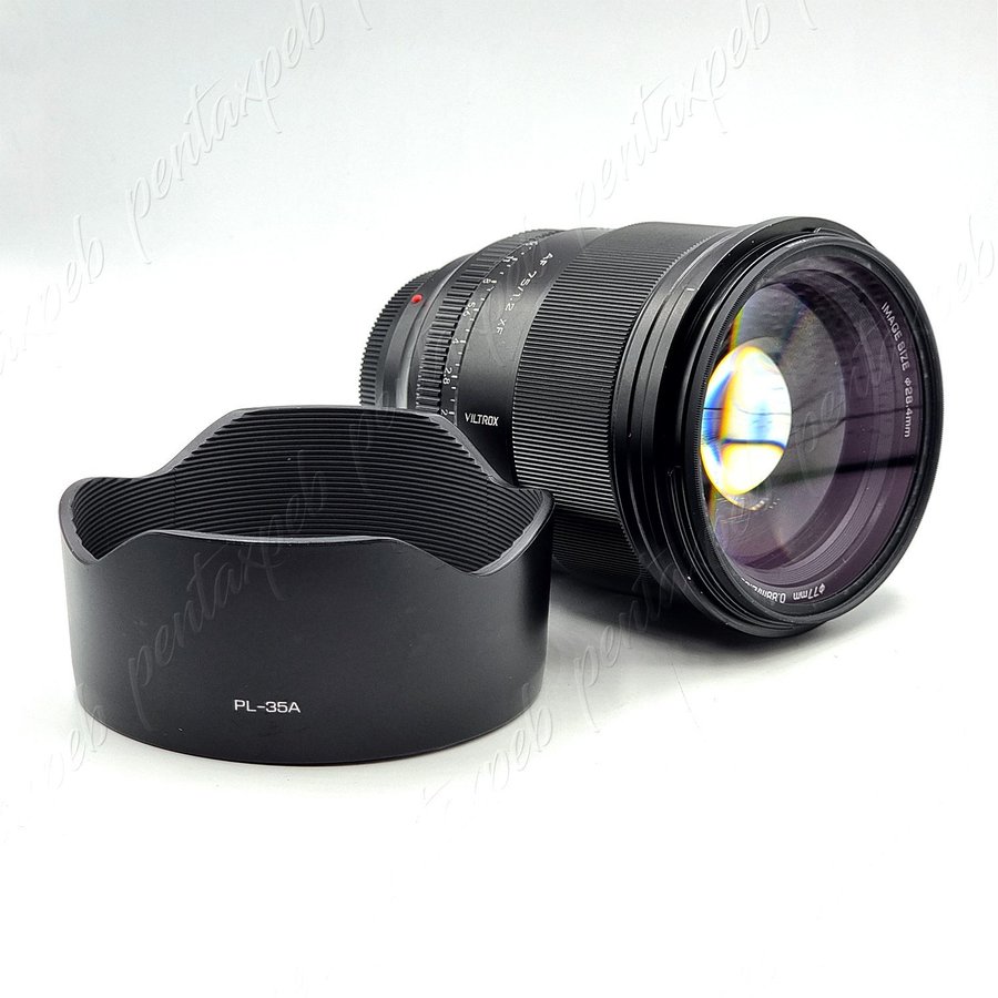 Viltrox 75mm f/1.2 XF Pro Objektiv till FUJIFILM X