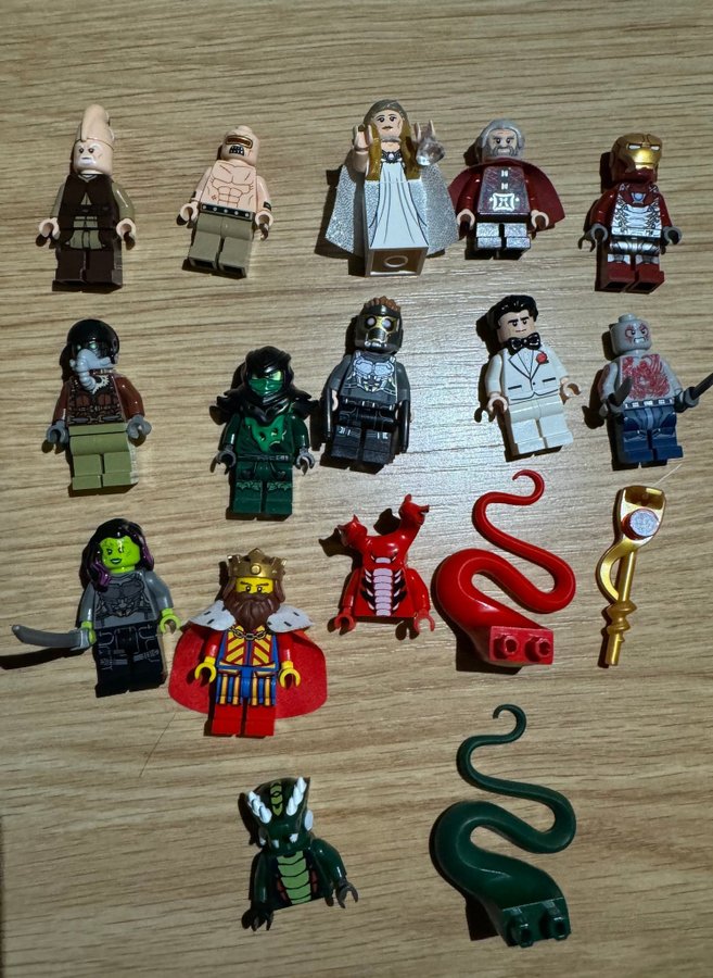 Bunt med Lego figurer