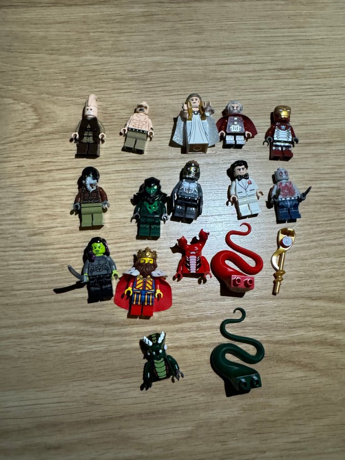 Bunt med Lego figurer