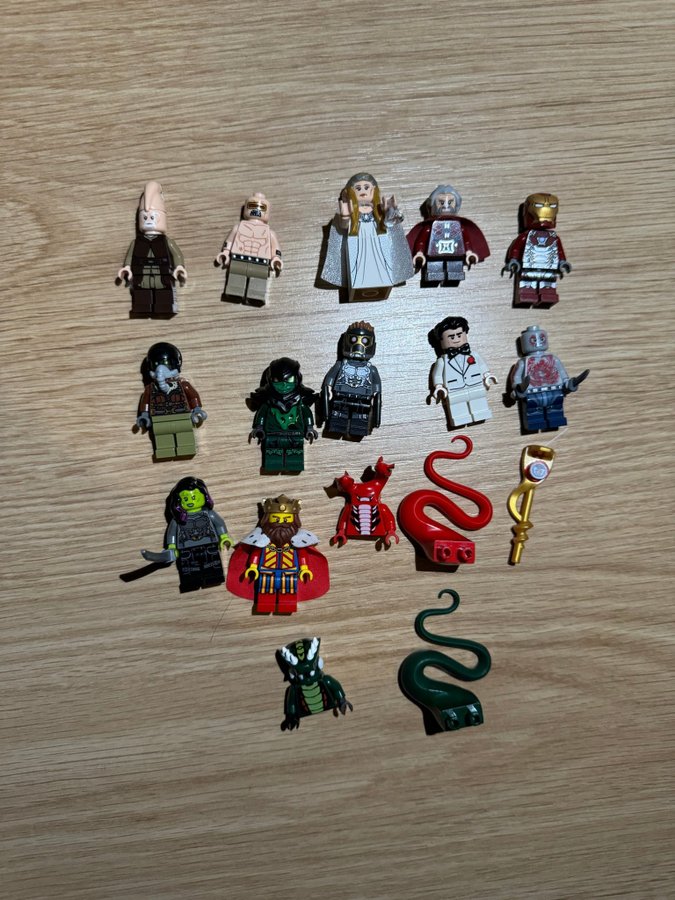 Bunt med Lego figurer