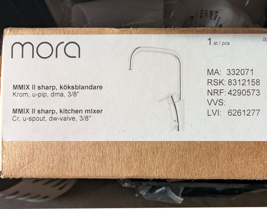 Mora MMIX II sharp, Köksblandare