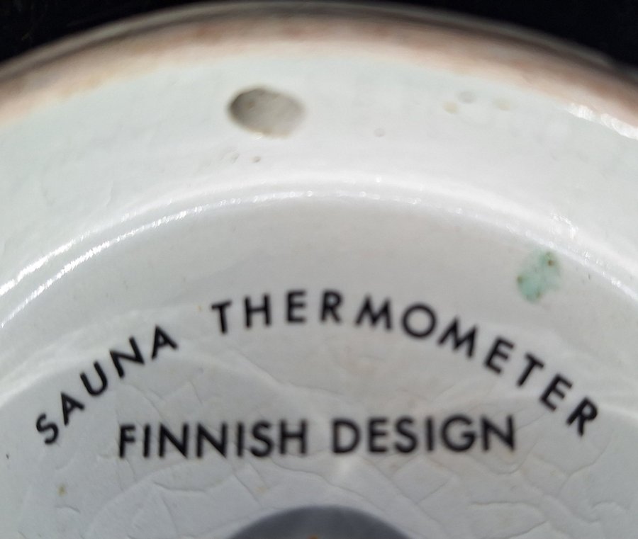 Finsk Arabia bastutermometer