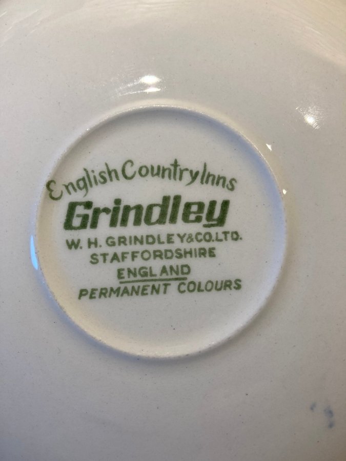 Grindley English Country Inns Kaffekoppar  Fat