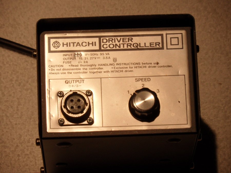 Hitachi Driver Control till någon maskin