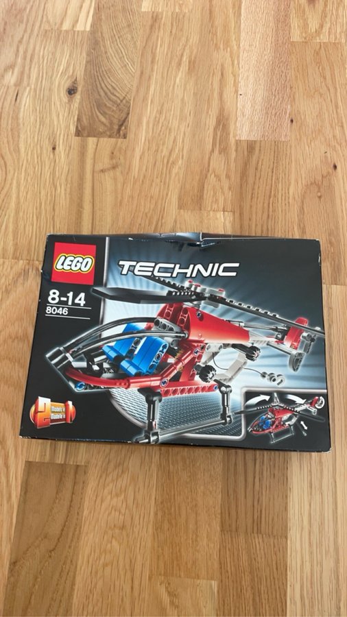 LEGO Technic 8046 Helikopter  Flygplan