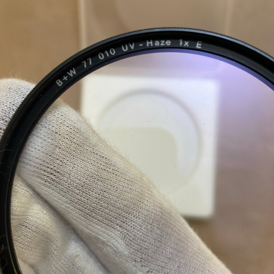 B+W UV 77mm filter