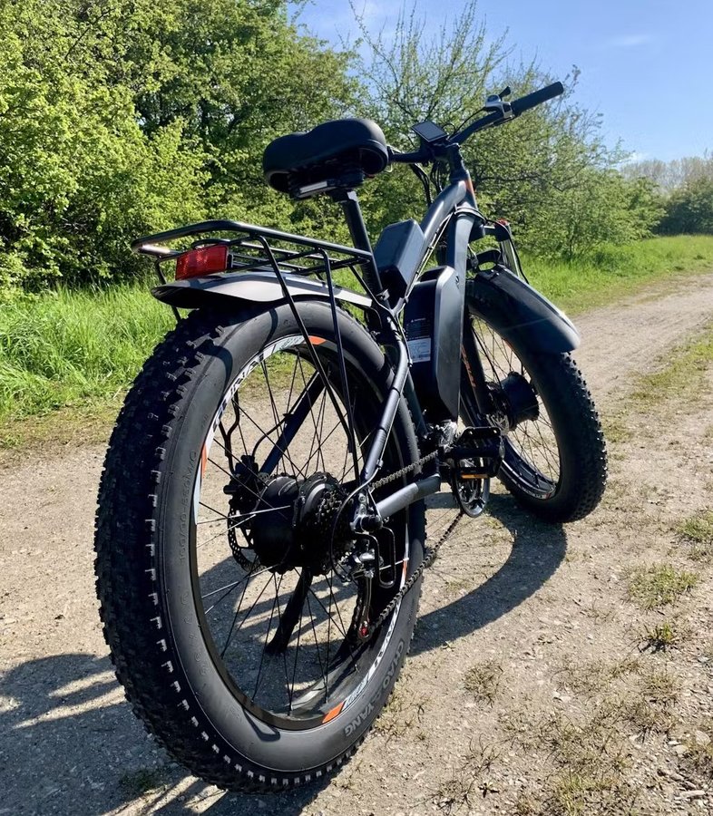 26" All-terrain Fatbike 2000W Kraftfull motor 21-växlad MTB Full Suspension