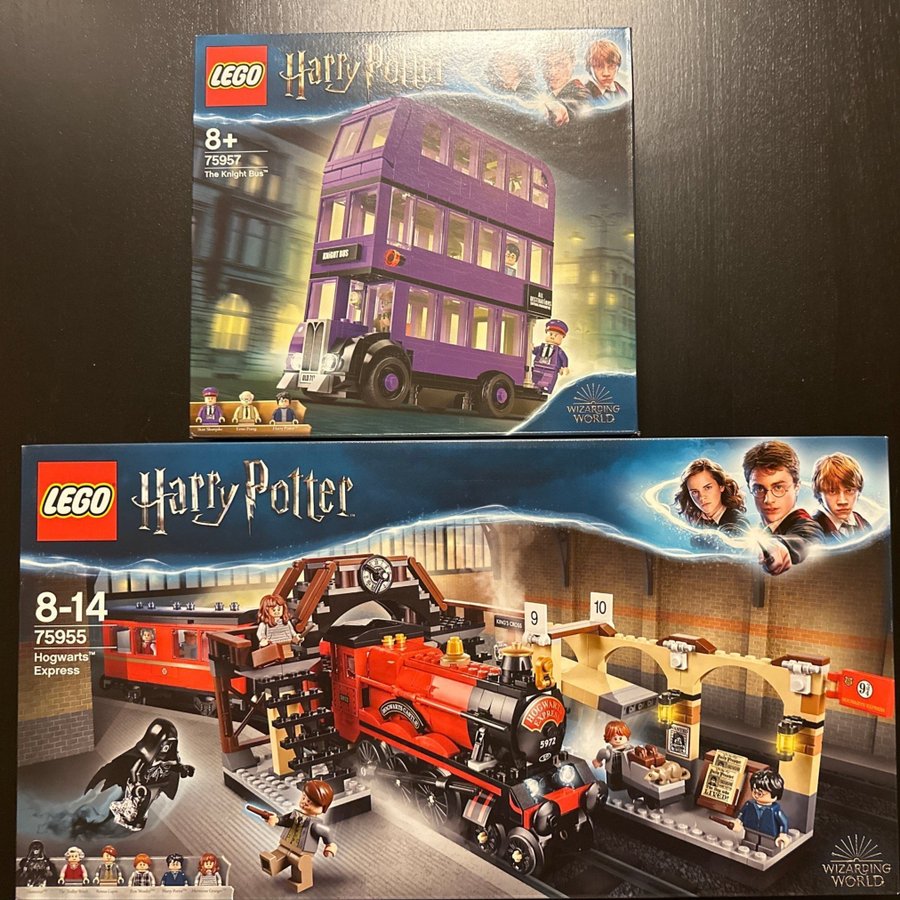 LEGO Harry Potter 75957 Knight Bus  75955 Hogwarts Express