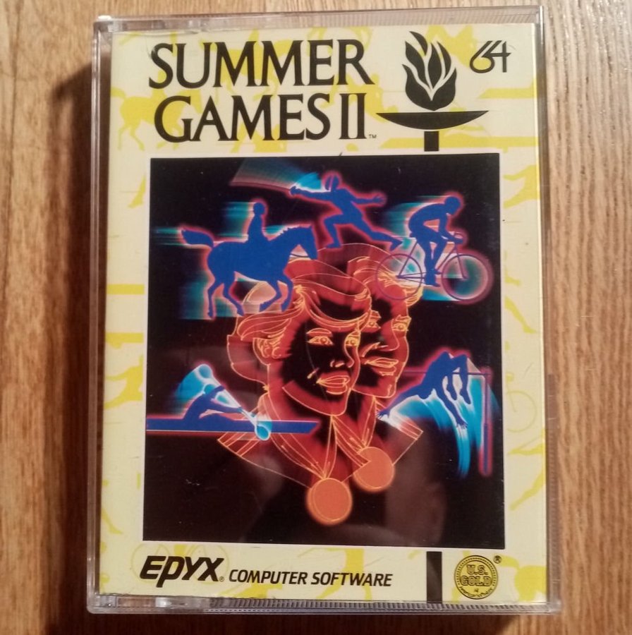 Summer Games II (US Gold - Epyx) ->TESTAD<- Commodore 64 / C64 Spel