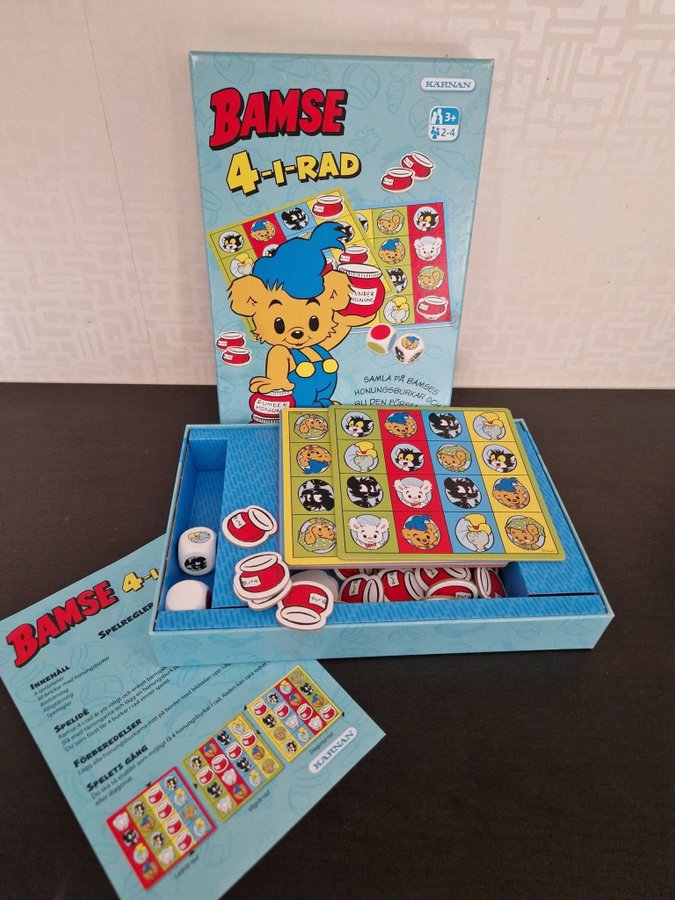 Bamse 4-i-rad spel, Julklapp, Present