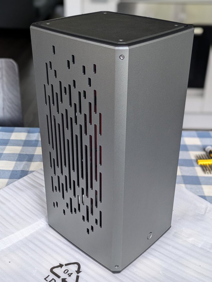 Louqe Raw S1 Rhodium Grey