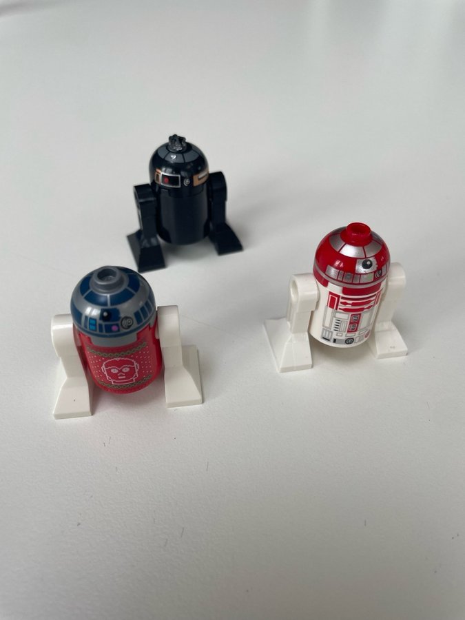 Lego Star Wars R2-D2 R2-Q5 och R5-D4