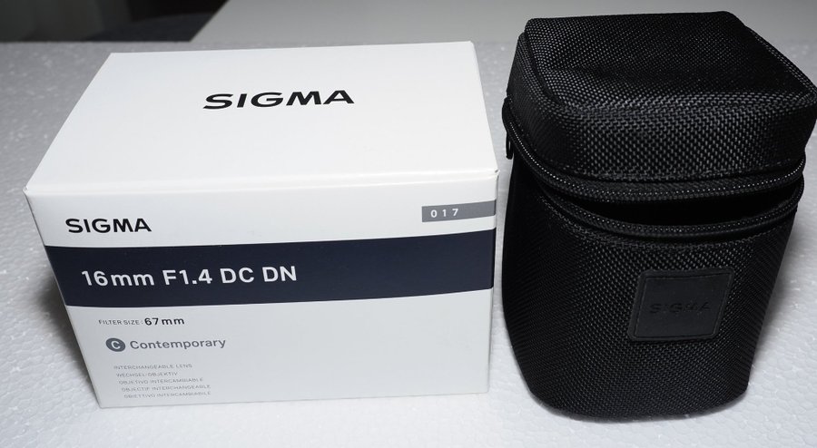 Sigma 16mm f/1.4 DC DN Contemporary Objektiv