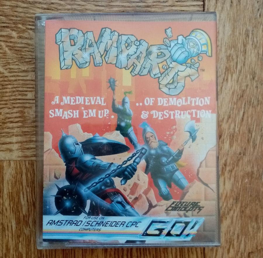 Ramparts (Go! - US Gold - Future Concepts) ->TESTAD<- Commodore 64 / C64 Spel