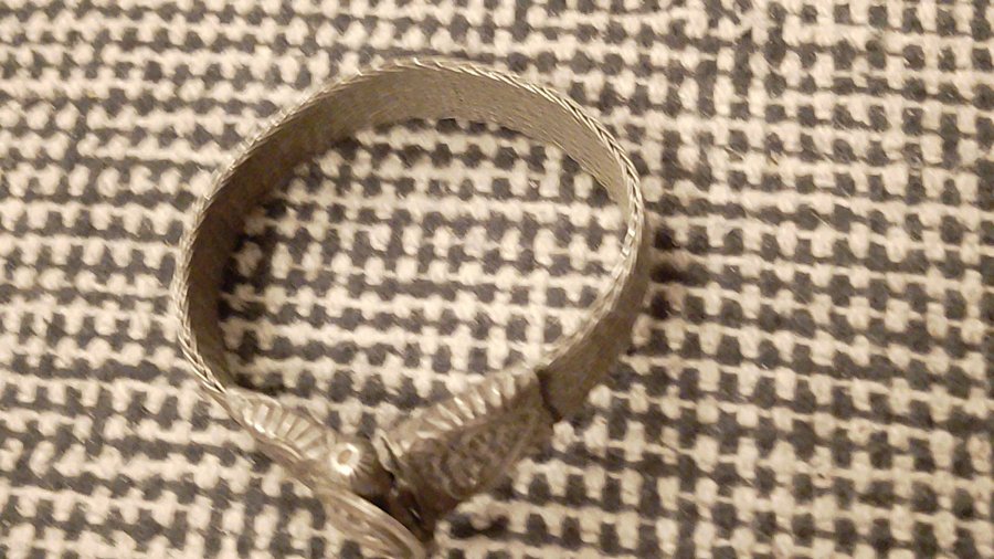 Armband Äkta Sterling 925 Flätad Silvertråd