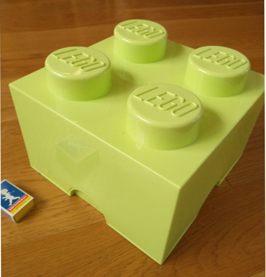 LEGO Förvaringslåda Lime-grön