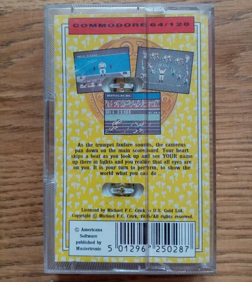 Go For the Gold (Americana - Mastertronic) - Commodore 64 / C64 Spel