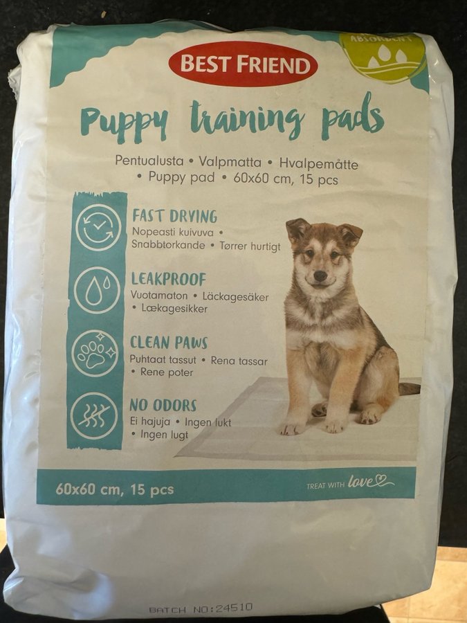 Puppy traning pads