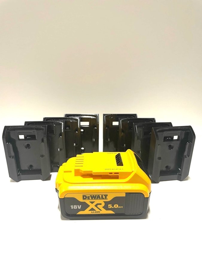 8-Pack Batterihållare Dewalt 18v