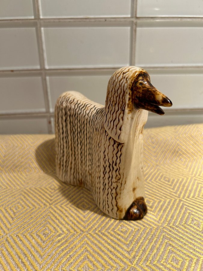 Lisa L. Keramik Hund Figur