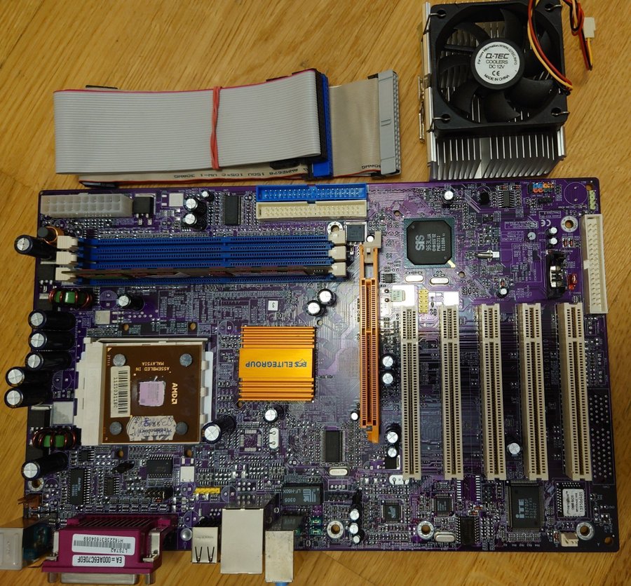 ECS L7S7A2, Socket A - SiS746 chipset, Athlon XP 1900+ (Palomino) , 512 MB RAM,