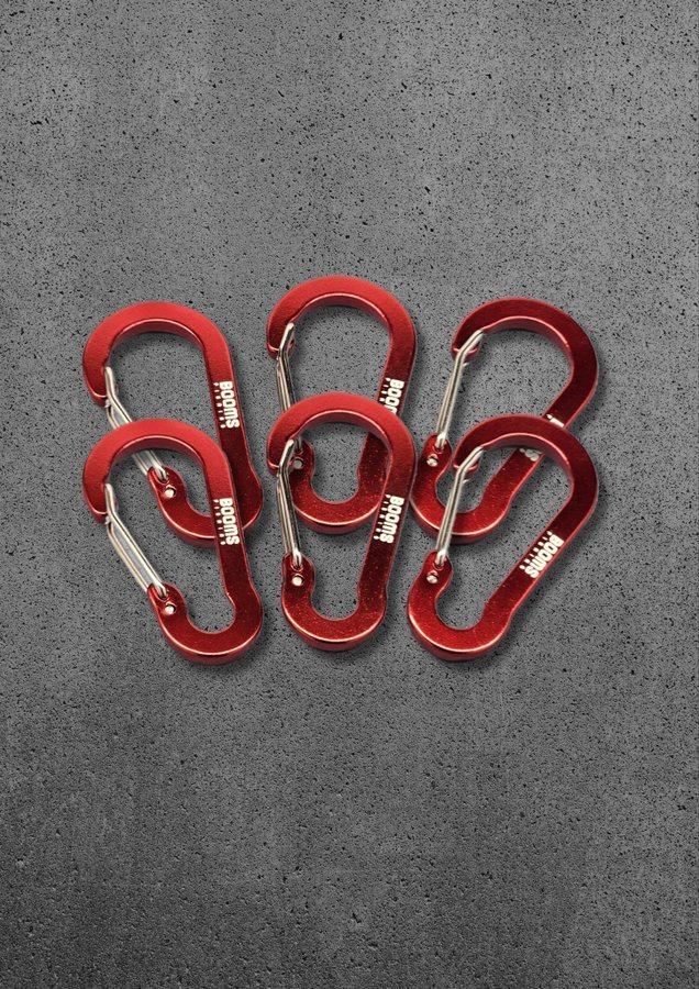 6 st Ultra Lightweight Aluminum Alloy Carabiner