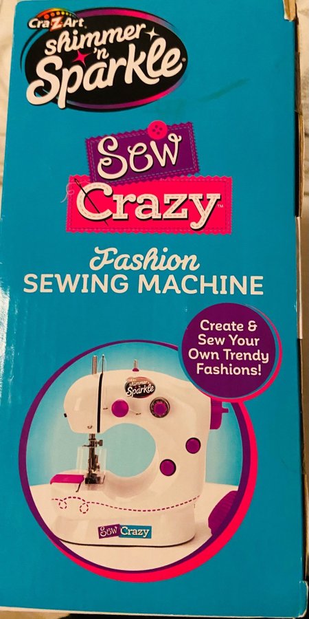 Sömnadssymaskin för barn - Sew Crazy Fashion