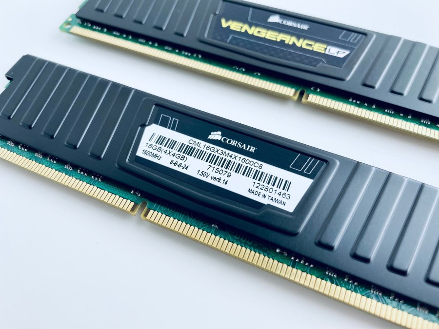 8GB Internminne Corsair Vengeance LP (2x4GB) 1600MHz