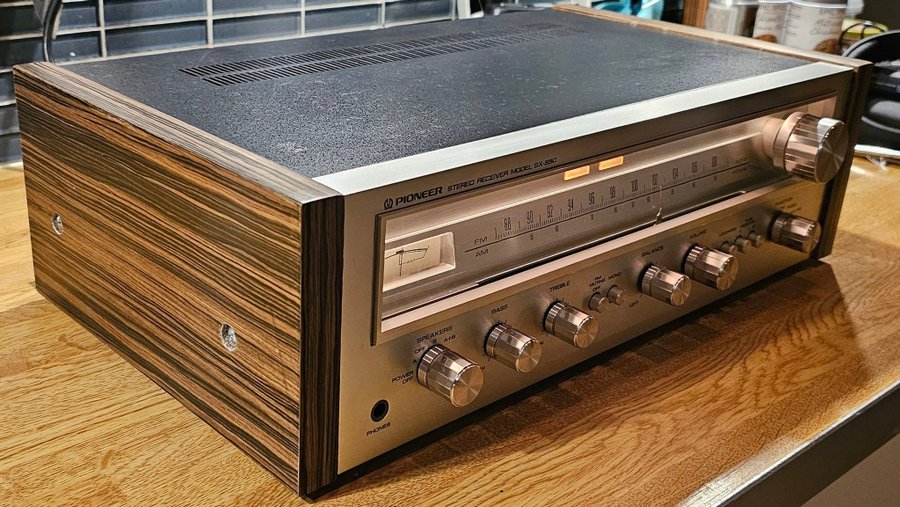 Pioneer SX-550 - Vintagereceiver i excellent skick