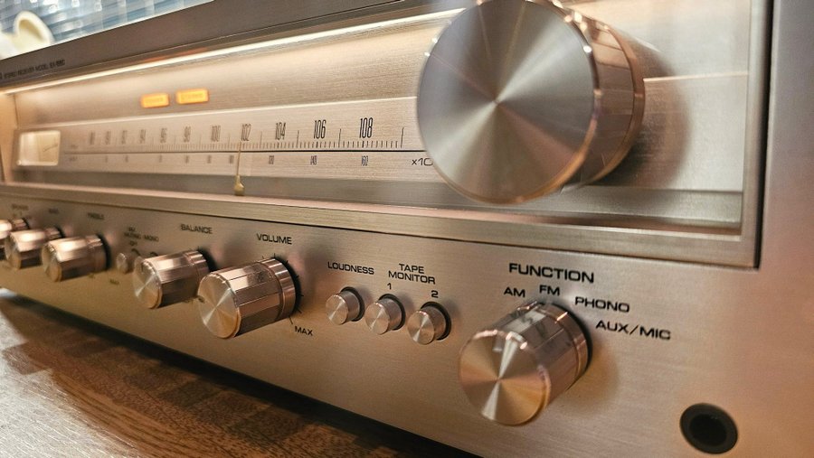 Pioneer SX-550 - Vintagereceiver i excellent skick