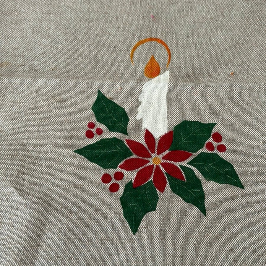 Jul advent textil duk