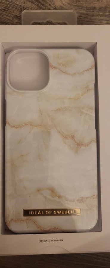 Ideal of Sweden iPhone 13 Skal Golden Pearl Marble