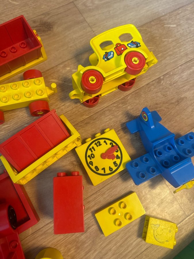 Lego Duplo - Stor samling med figurer, fordon och byggstenar