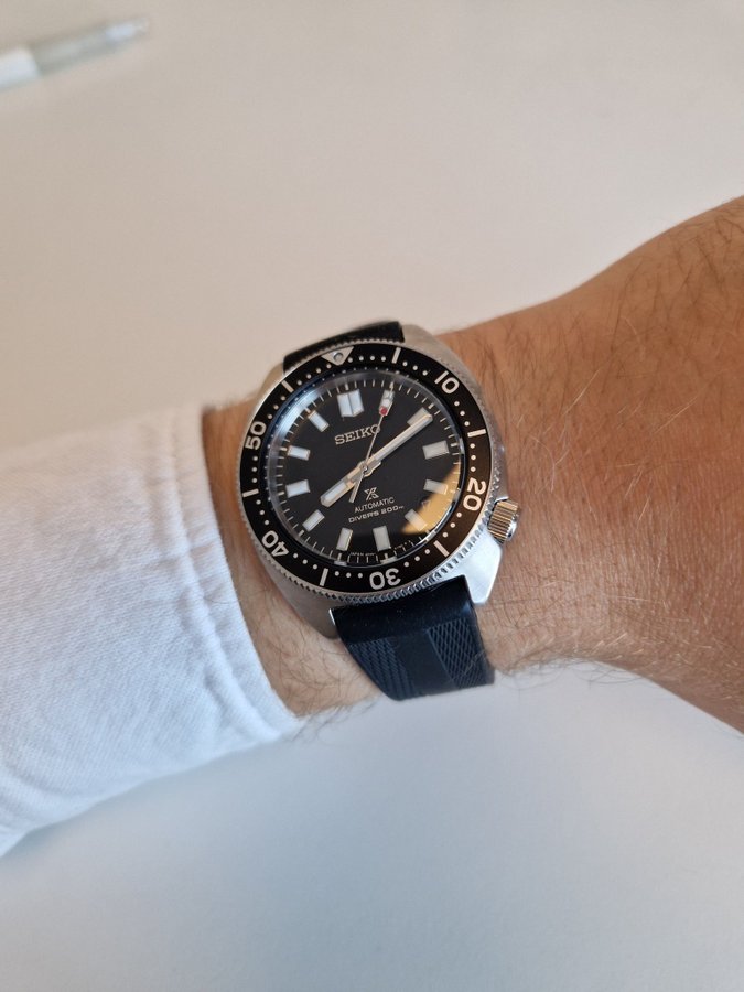 Seiko SPB317 Mini turtle, fullset, nära nyskick