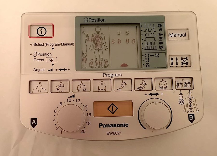 Neuromuscular stimulator Panasonic EW6021