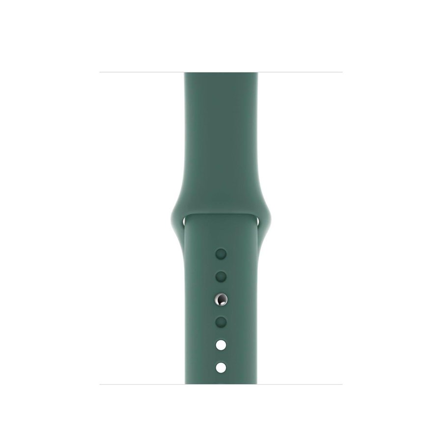 Silicone Band 44/45/46/49mm (M/L) Apple Watch Armband - PINE GREEN