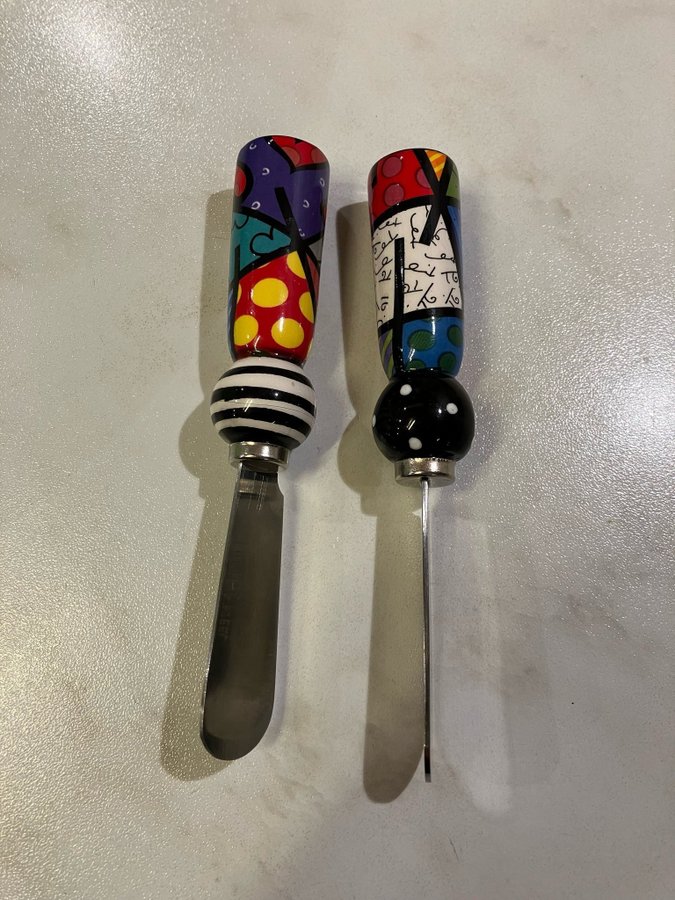 Romero Britto Smörknivar