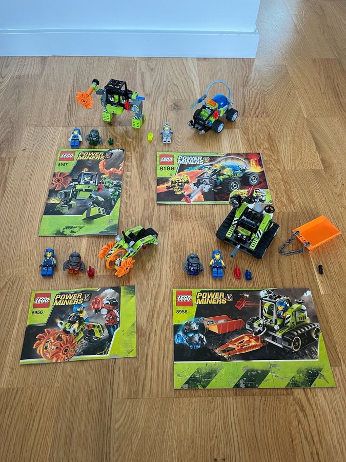 Lego Power Miners-paket