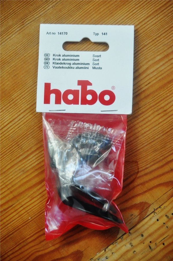 Krok Habo Svart No.141 2-pack