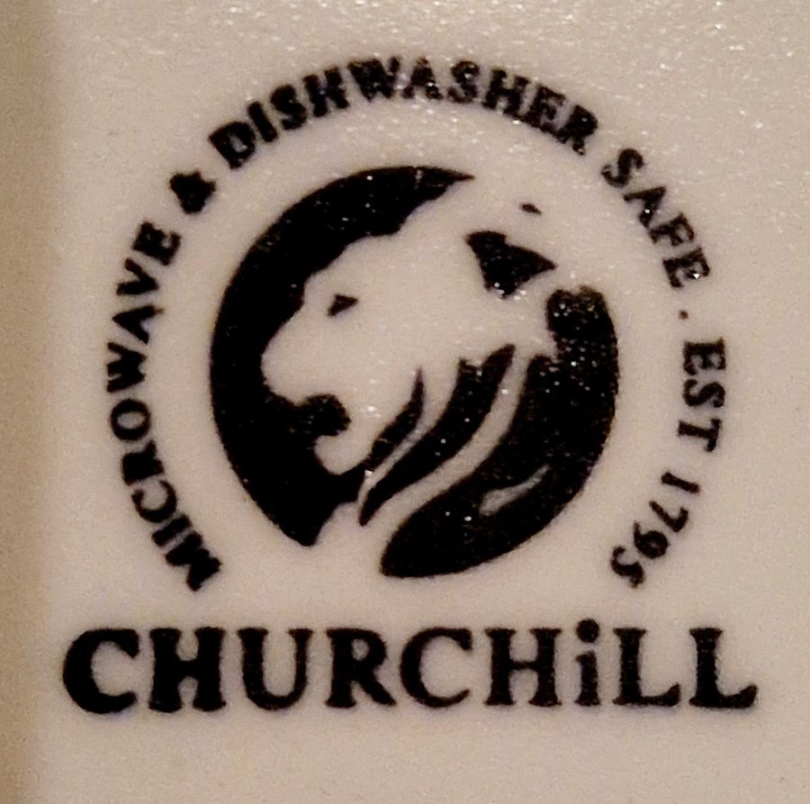 Djuptallrikar CHURCHILL MICROWAVE  DISHWASHER SAFE EST 1795