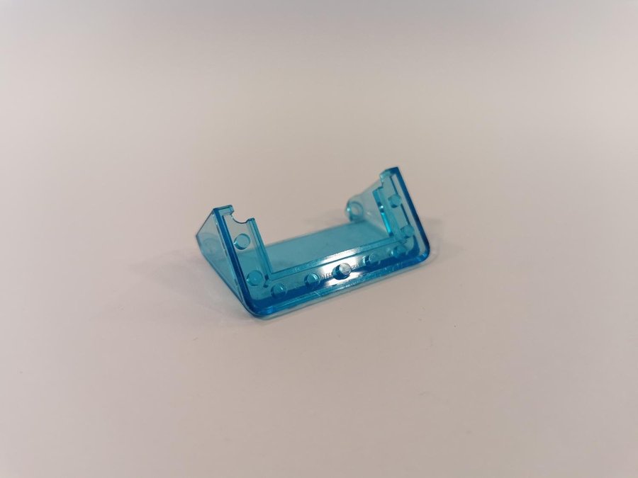 Lego - transparent - ruta - Windscreen - part 92583 - trans light blue - blå