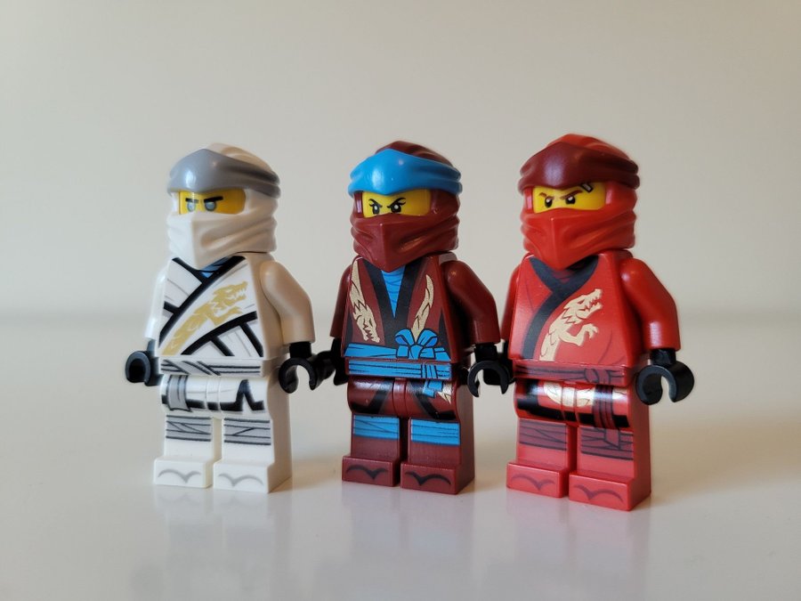 Lego - Ninjago - Zane+Nya+Kai Legacy - Minifigur