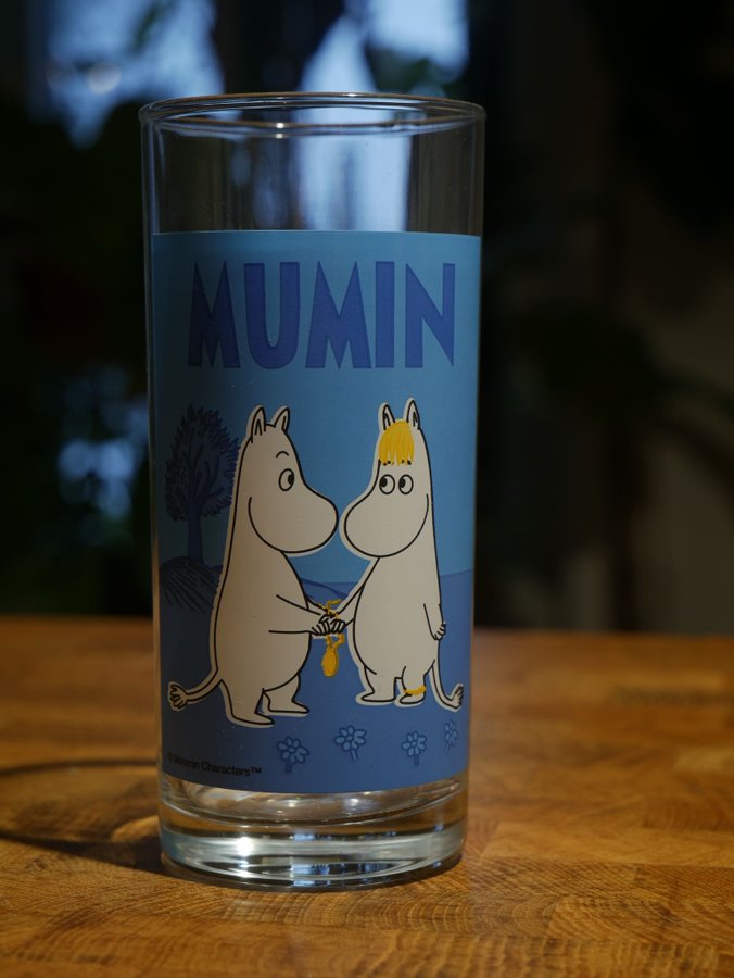 Mumin Glas Max Mumintroll Moomin Dricksglas