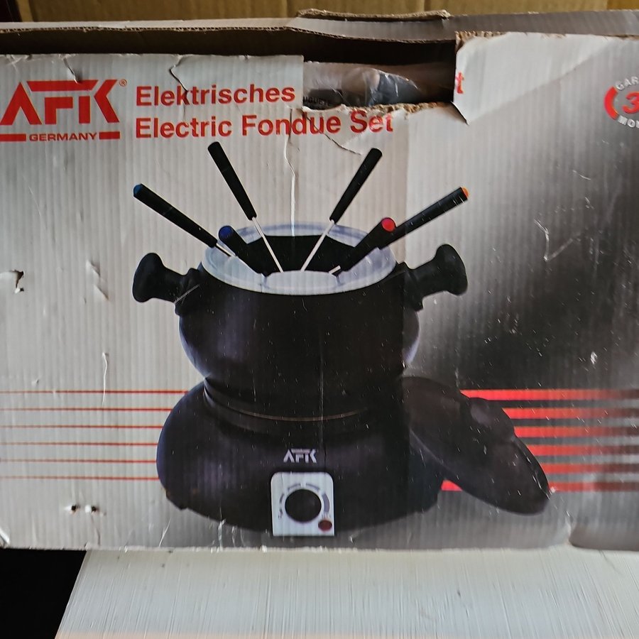 AFK ELECTRIK FONDUE SET