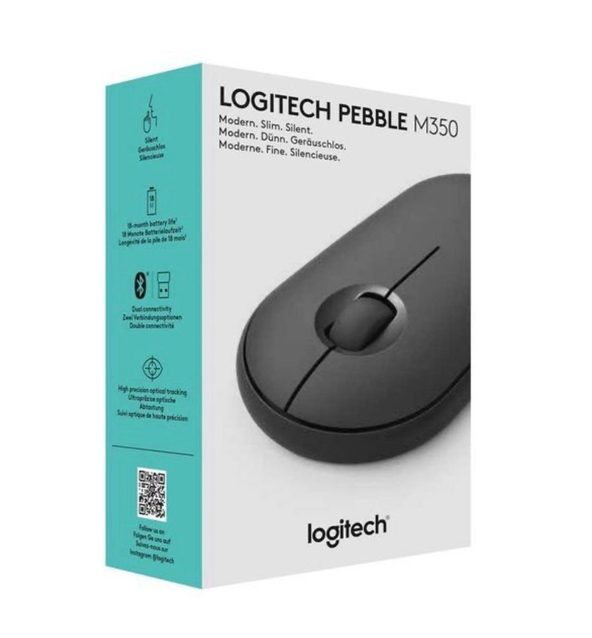 Logitech Pebble M350 Mus