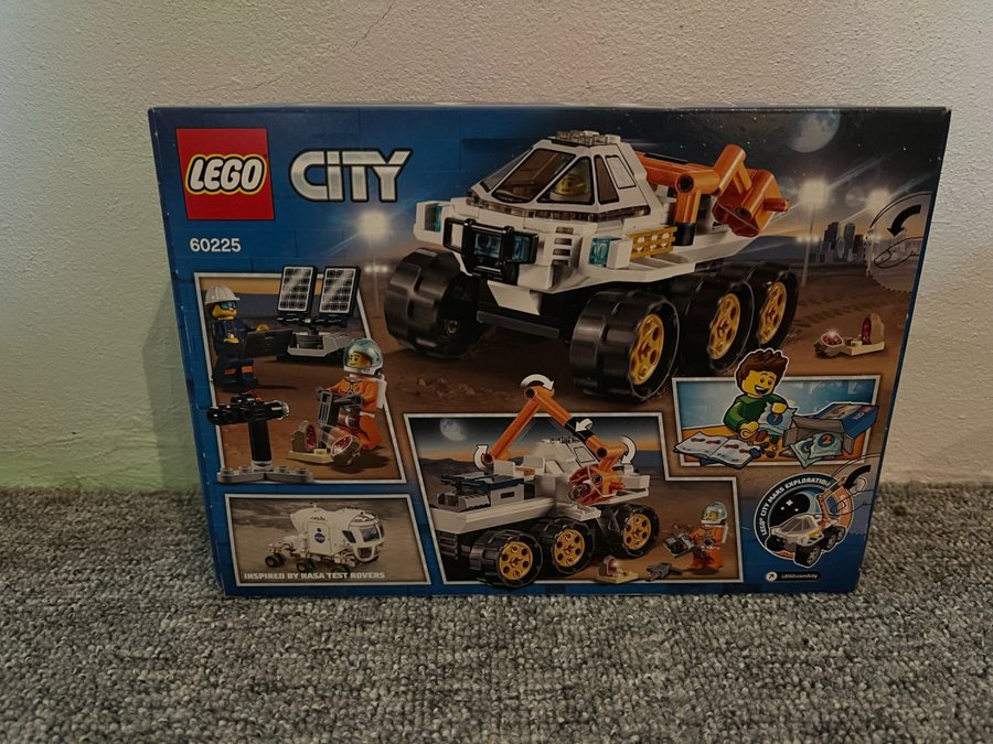 Uåbnet - 60225 LEGO City Space Rover Testing Drive