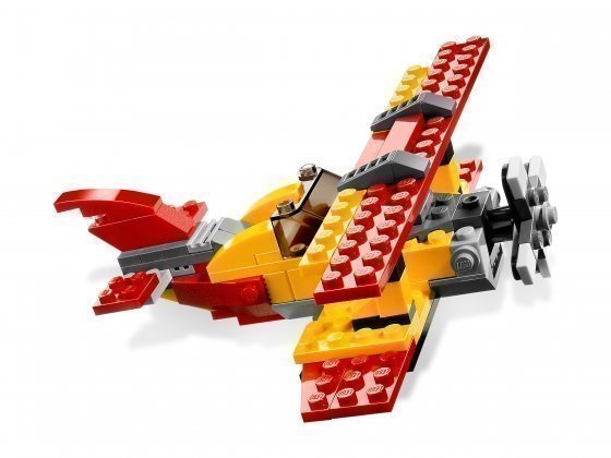 LEGO 5866 CREATOR Helikopter "3 byggen i ett" KOMPLETT Nyskick