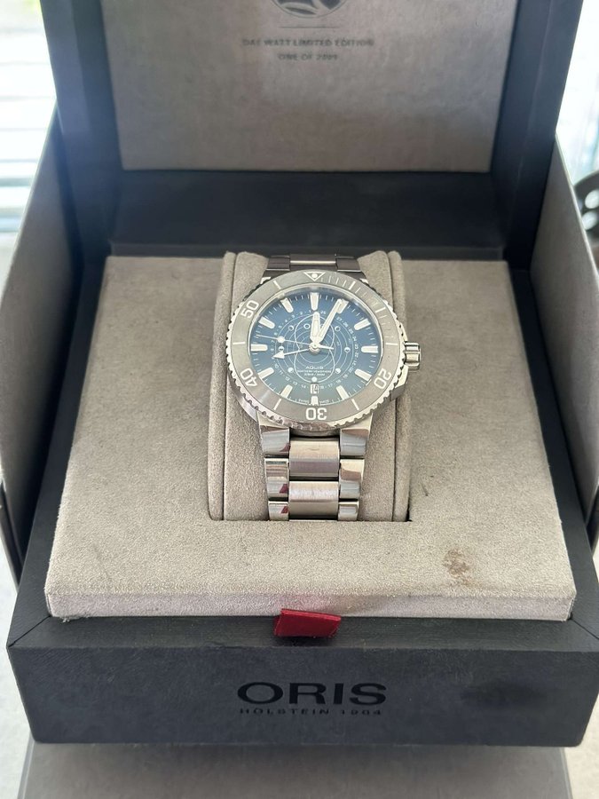 ORIS DAT WATT LIMITED EDITION NR 533/2009 KOMPLETT 44mm