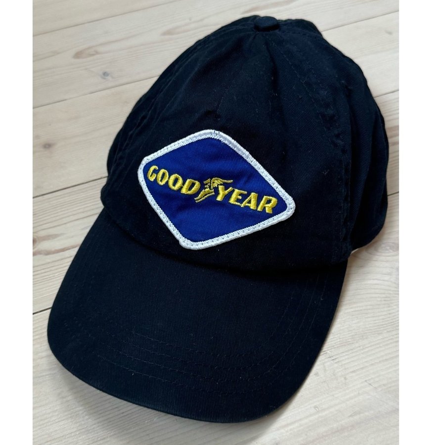 Vintage 90s Goodyear dad hat, automobile merch, frank ocean